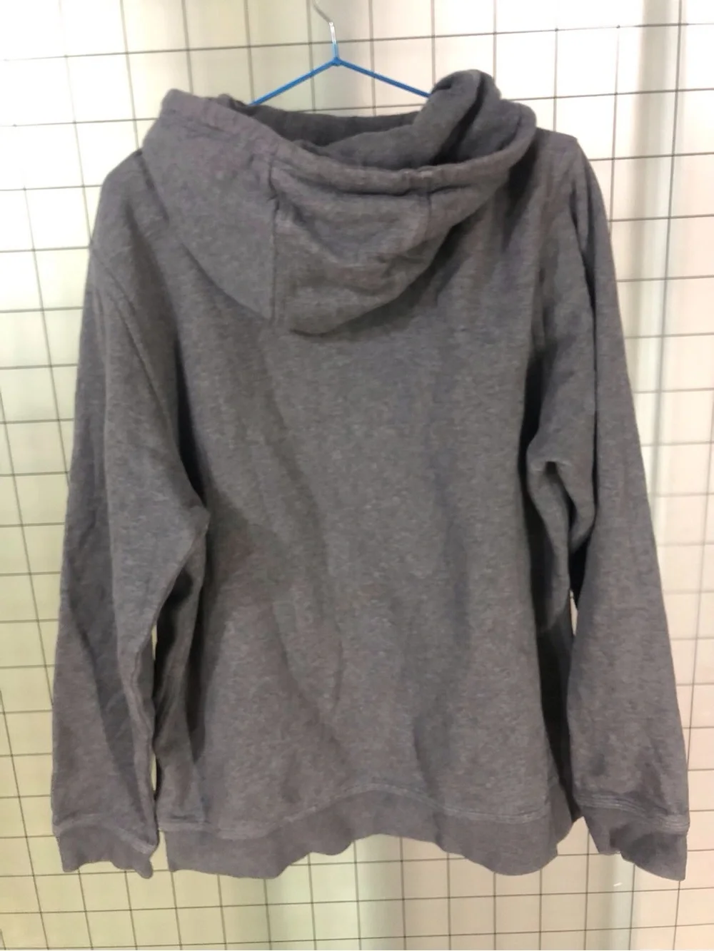 Nike Men’s Gray Pullover Hoodie - Swoosh Logo